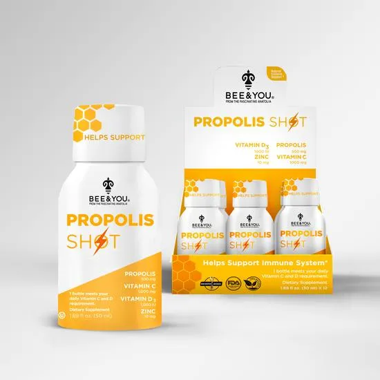 BEE&YOU Vitamin C Propolis Shot + Zinc