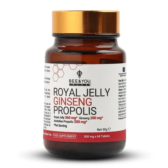 BEE&YOU Royal Jelly+Ginseng+Propolis Tablets Ultra Potency
