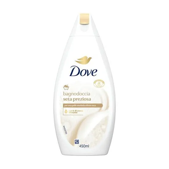 Dove Precious Silk Body Wash 450Ml