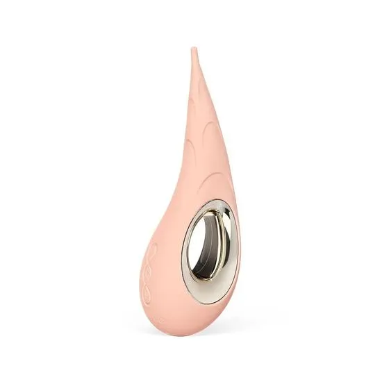 LELO DOT Cruise - Clitoral Vibrator, Pinpoint Massager, Peach Please | This pinpoint vibrator uses Cruise Control to maintain steady power for consistent, precise clitoral stimulation. - Image 6