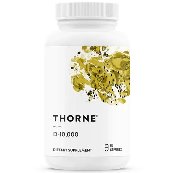 Thorne Research , D-10,000, 250 Mcg (10,000 Iu), 60 Capsules - Image 3
