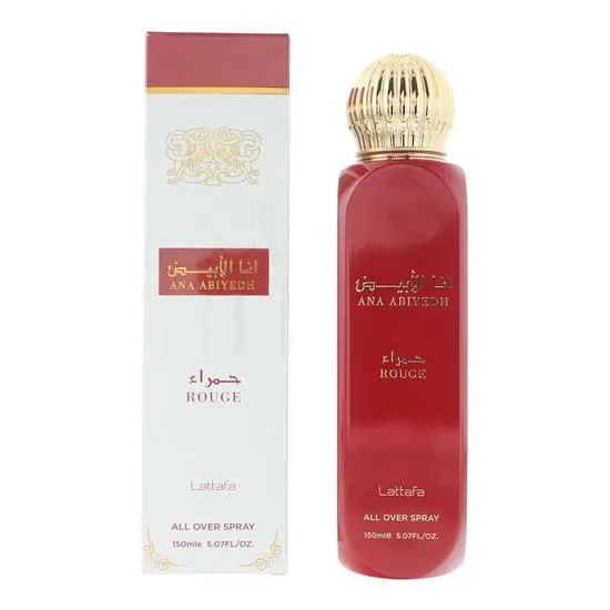 Lattafa Ana Abiyedh Rouge All Over Body Spray