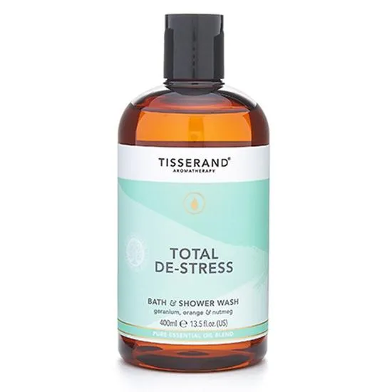 Tisserand Aromatherapy Orange/Lavender Total De-Stress Bath & Shower Wash 400Ml - Image 3