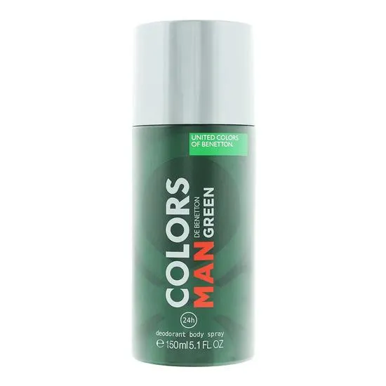United Colors Of Benetton Colours De Benetton Green Man Deodorant Spray