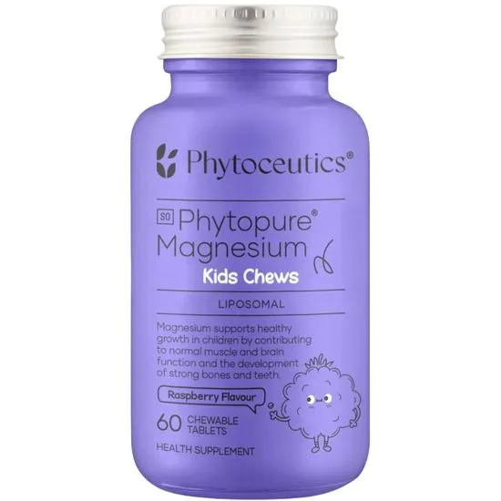 Phytoceutics Phytopure Kids Magnesium Chewable Tablets