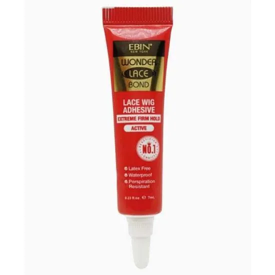 Ebin New York Wonder Lace Bond Lace Wig Adhesive Extreme Firm Hold Tube Active