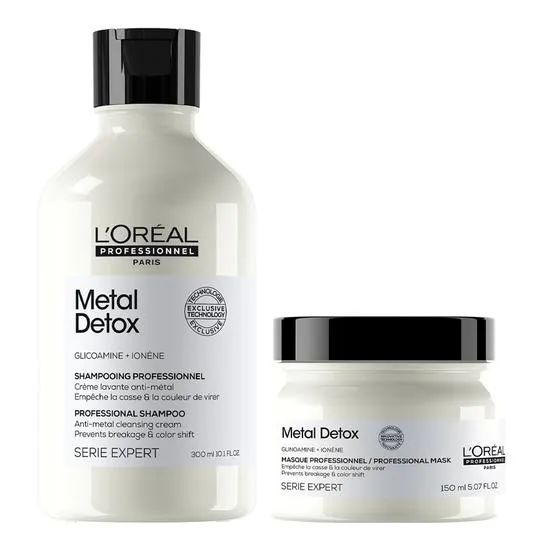 L'Oréal Professionnel Metal Detox Clarifying Shampoo & Hair Mask Duo
