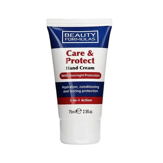 Beauty Formulas Care & Protect 3-In-1 Action Hand Cream