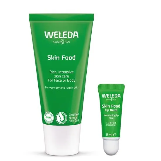 Weleda Skin Food 30ml & Skin Food Lip Balm 8ml Duo