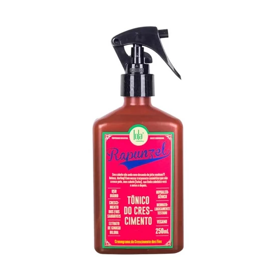 Lola Brasil Linha Rapunzel Tonico De Crescimento 250 Ml Rapunzel Collection - Growth Formula 8.45 Fl Oz - Image 2