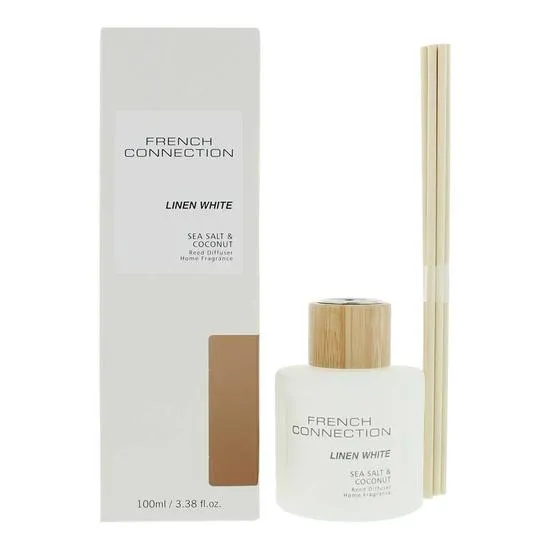 French Connection Pastel Collection Linen White Diffuser