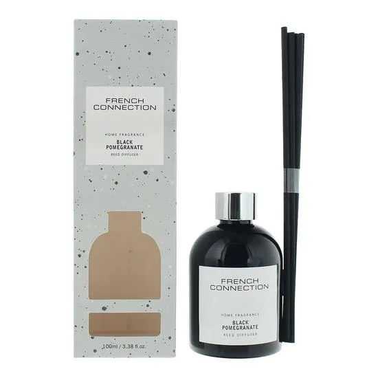 Fcuk French Connection Black & White Collection Black Pomegranate Diffuser 100Ml - Image 4
