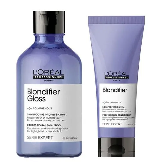L'Oréal Professionnel Serie Expert Blondifier Shampoo Gloss & Conditioner Duo
