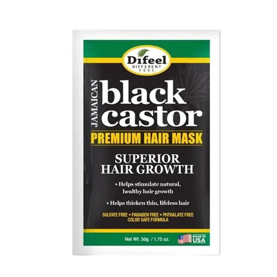 Difeel Jamaican Black Castor Oil Premium Hair Mask Sachet