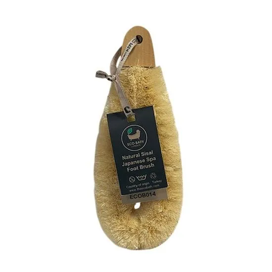 Eco Bath London Natural Sisal Japanese Spa Foot Brush