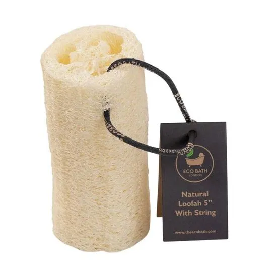 Eco Bath London Natural Loofah 5 With String