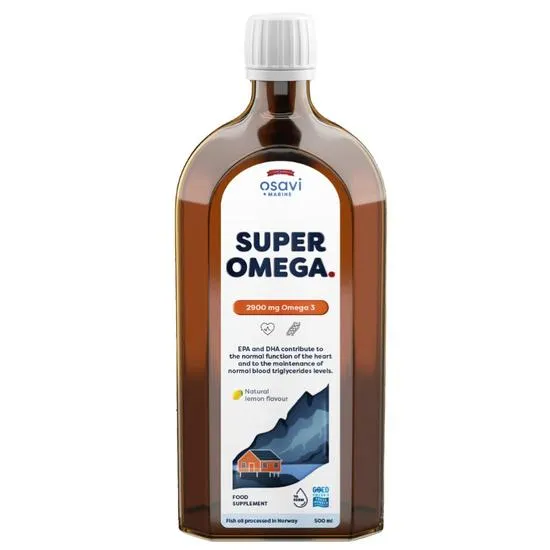Osavi Super Omega, 2900Mg Omega 3 (Lemon) - 500 Ml. - Image 4