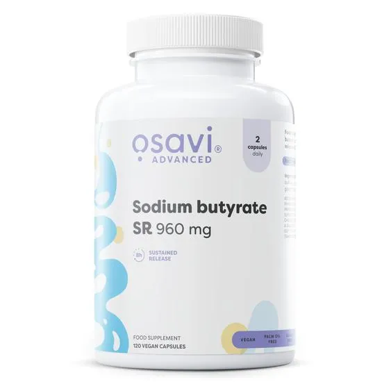 Osavi Sodium Butyrate Sr 960Mg - 120 Vegan Capsules - Image 4