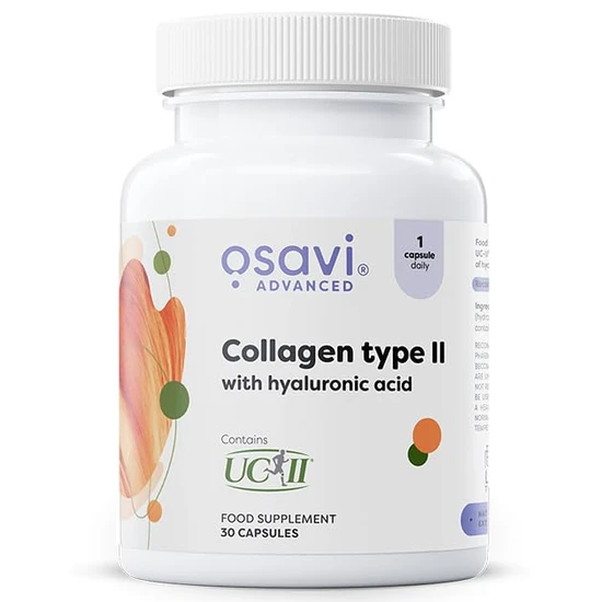 Osavi Collagen Type II with Hyaluronic Acid – 30 Caps| UC–II® Undenatured Collagen for Joint & Cartilage Health | Supports Collagen Formation & Bone Function | with Rose Hip Extract & Vitamin C - Image 4
