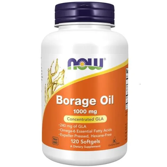 Now Foods Borage Oil 1000Mg - 120 Softgels - Image 5
