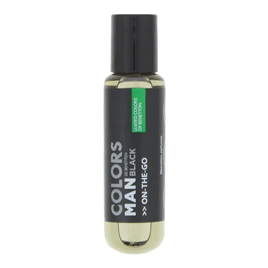 United Colors Of Benetton On The Go Man Black Eau De Toilette