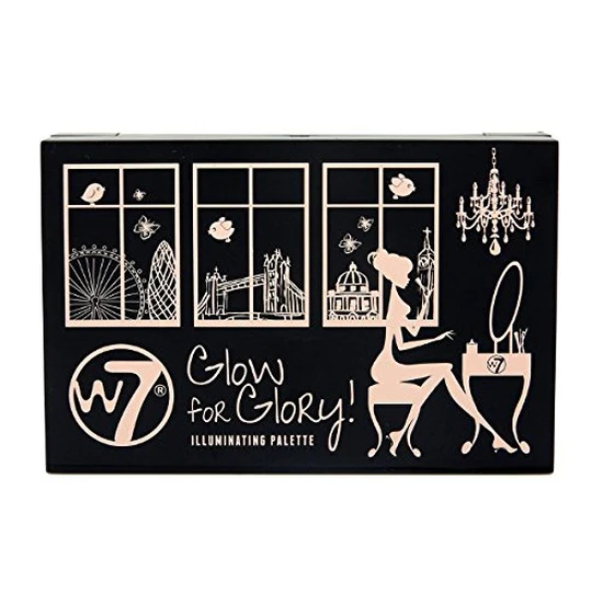 W7 Glow For Glory Illuminating Palette