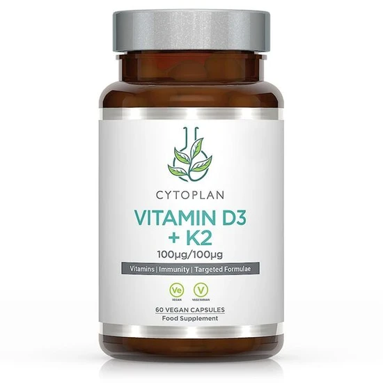 Cytoplan Vitamin K2 & Vitamin D3 Capsules