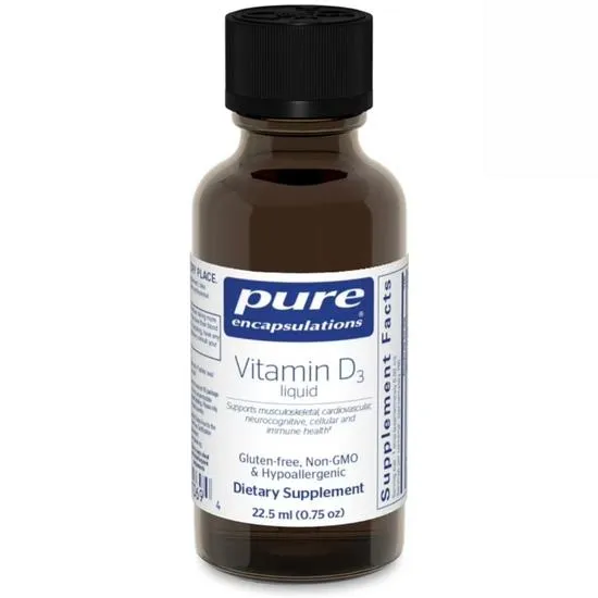 Pure Encapsulations Vitamin D3 Liquid