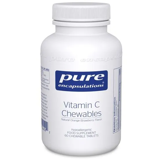 Pure Encapsulations Vitamin C Chewable Tablets