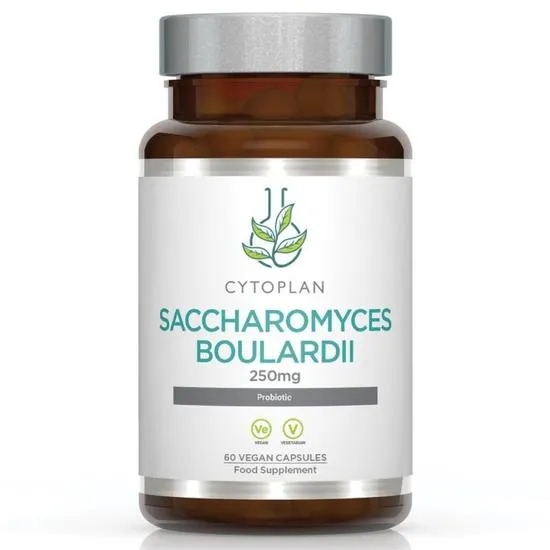 Cytoplan Saccharomyces Boulardii 250mg 60 Capsules - Image 2