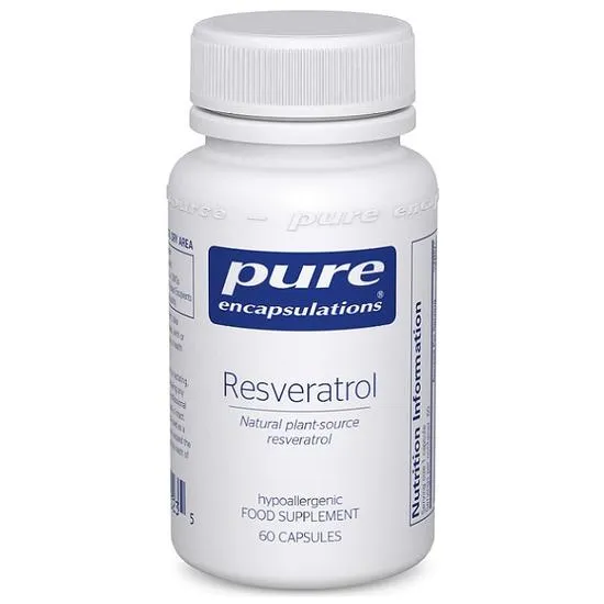 Pure Encapsulations Red Resveratrol 60 Capsules - Image 2