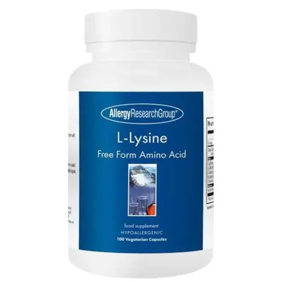 Allergy Research Group L-Lysine 500mg Capsules