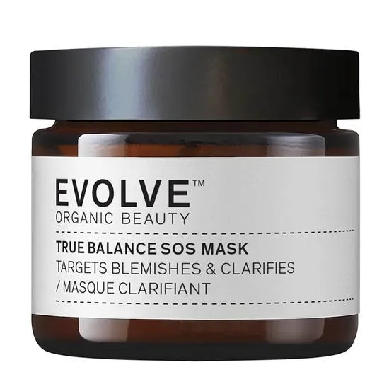 Evolve Organic Beauty True Balance Sos Mask Clarifying Clay Blemish Treatment 60Ml - Image 5