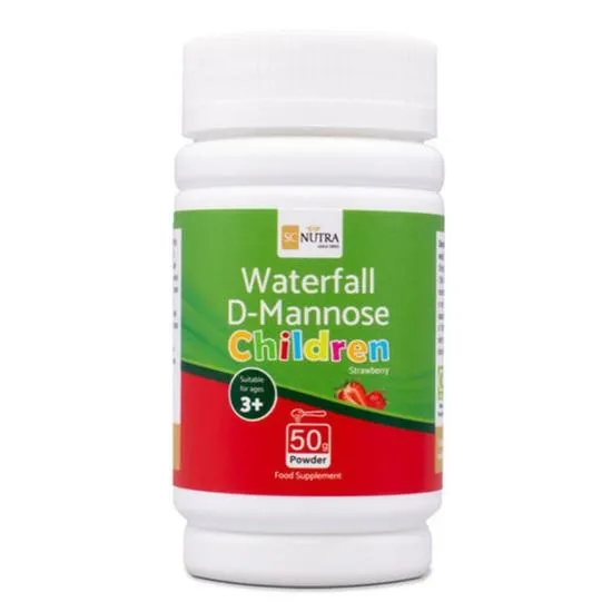 SC Nutra Waterfall D-Mannose Children Strawberry Powder