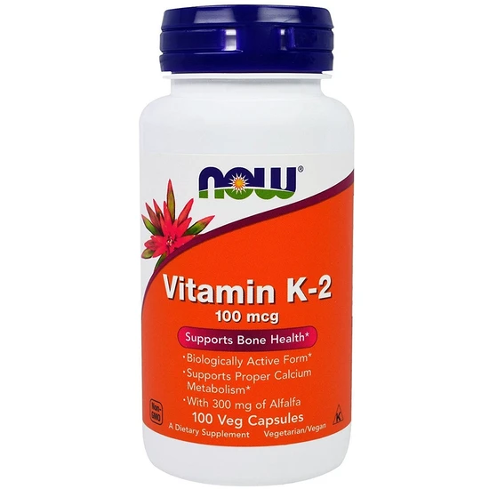 NOW Foods Vitamin K- Capsules