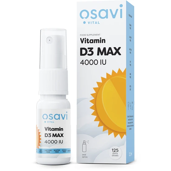 Osavi Vitamin D3 Oral Spray MAX 4000iu