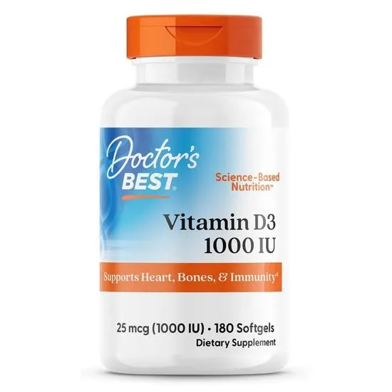 Doctor's Best Vitamin D3 1000iu