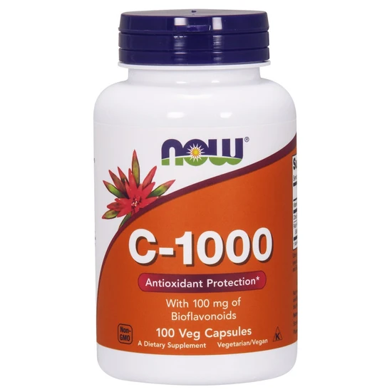 Now Foods Vitamin C-1000 With 100Mg Bioflavonoids - 100 Capsules - Image 5