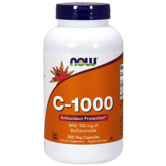 Now Foods Vitamin C-1000 With 100Mg Bioflavonids, 250 Vcaps - Image 5