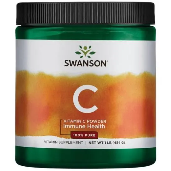 Swanson Vitamin C Powder 100% Pure