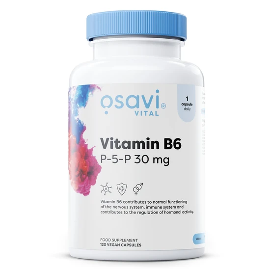 Osavi Vitamin B6 - P-5-P, 30Mg - 120 Vegan Caps - Image 4