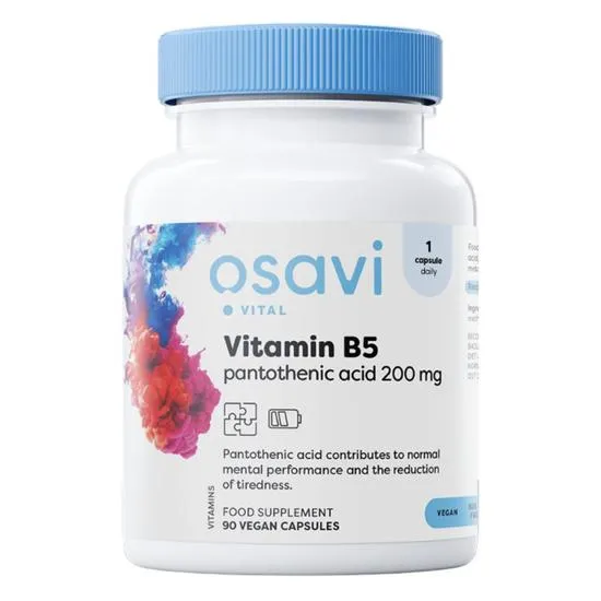 Osavi Vitamin B5 Pantothenic Acid Capsules