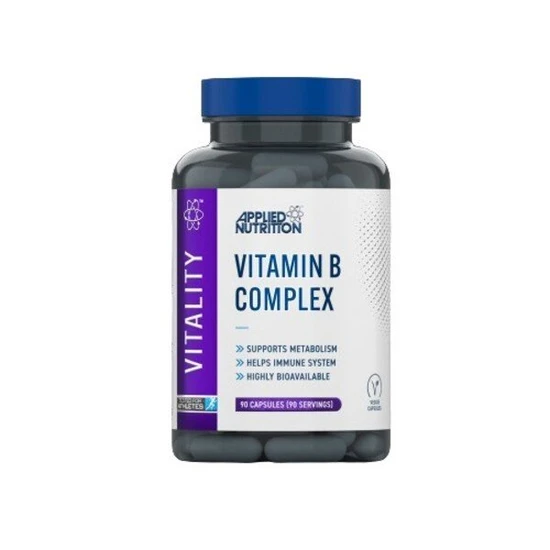 Applied Nutrition Vitality Complex-B 90Veg Caps - Image 5