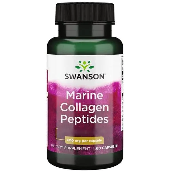 Swanson Type I Hydrolyzed Marine Collagen Capsules
