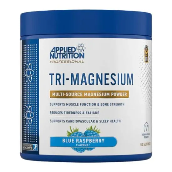 Applied Nutrition Powder Blue Tri Magnesium Relaxation Support Raspberry Flavour - 200G - Image 4