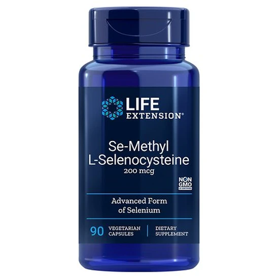 Life Extension Se-Methyl L-Selenocysteine, 200Mcg - 90 Vcaps - Image 4