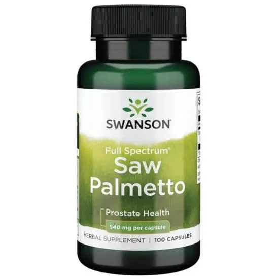 Swanson Saw Palmetto 540mg Capsules