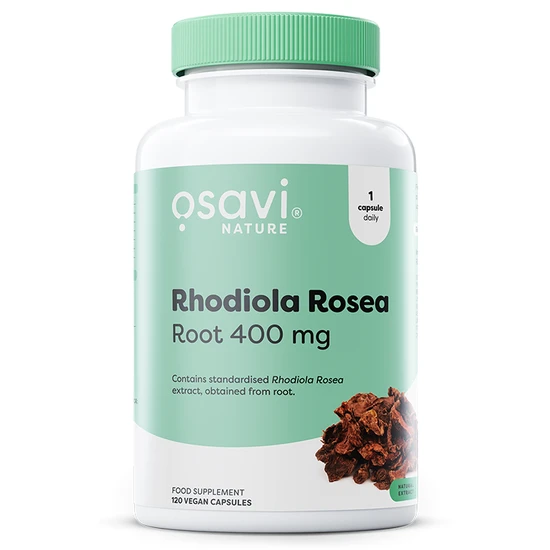 Osavi Rhodiola Rosea Root, 400Mg - 120 Vegan Caps - Image 5