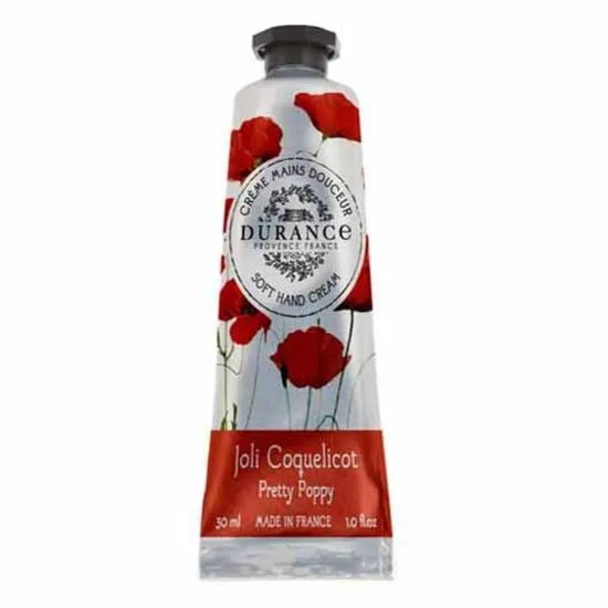 Durance Pretty Poppy Soft Hand Cream