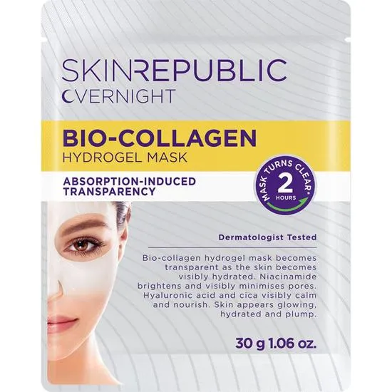 Skin Republic Overnight Bio-Collagen Hydrogel Face Mask